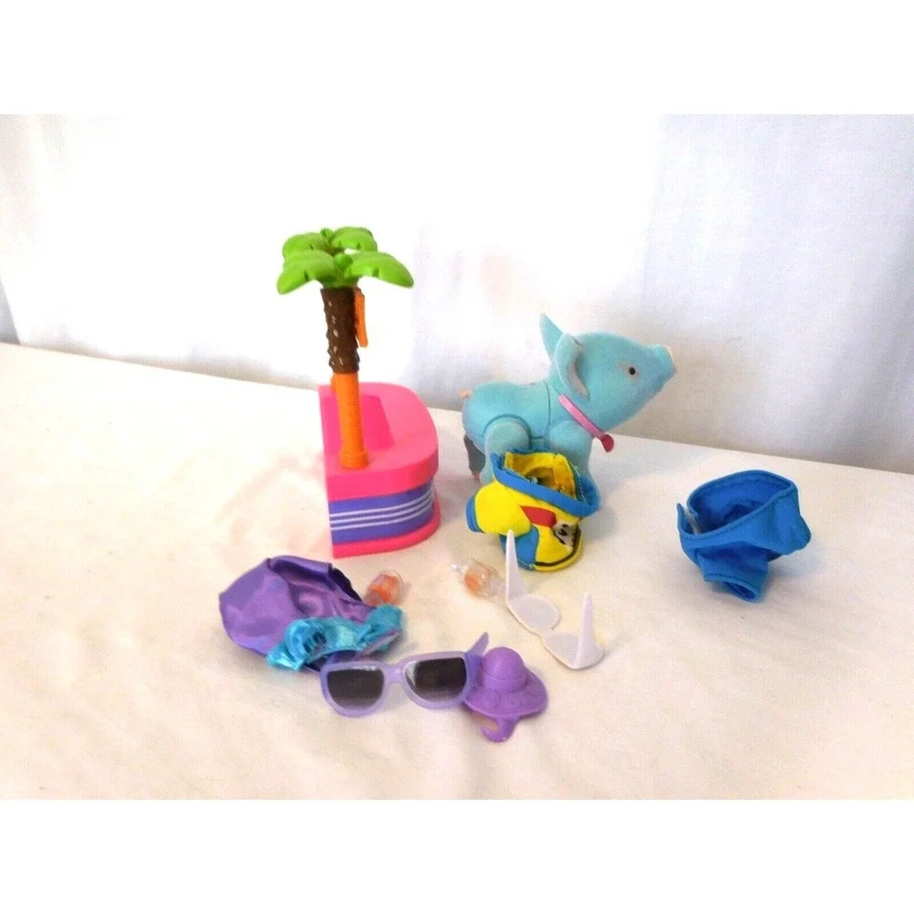 Teacup Piggies Pet Piggy Princess Pink Refreshment Lemonade stand Piggies Blue P